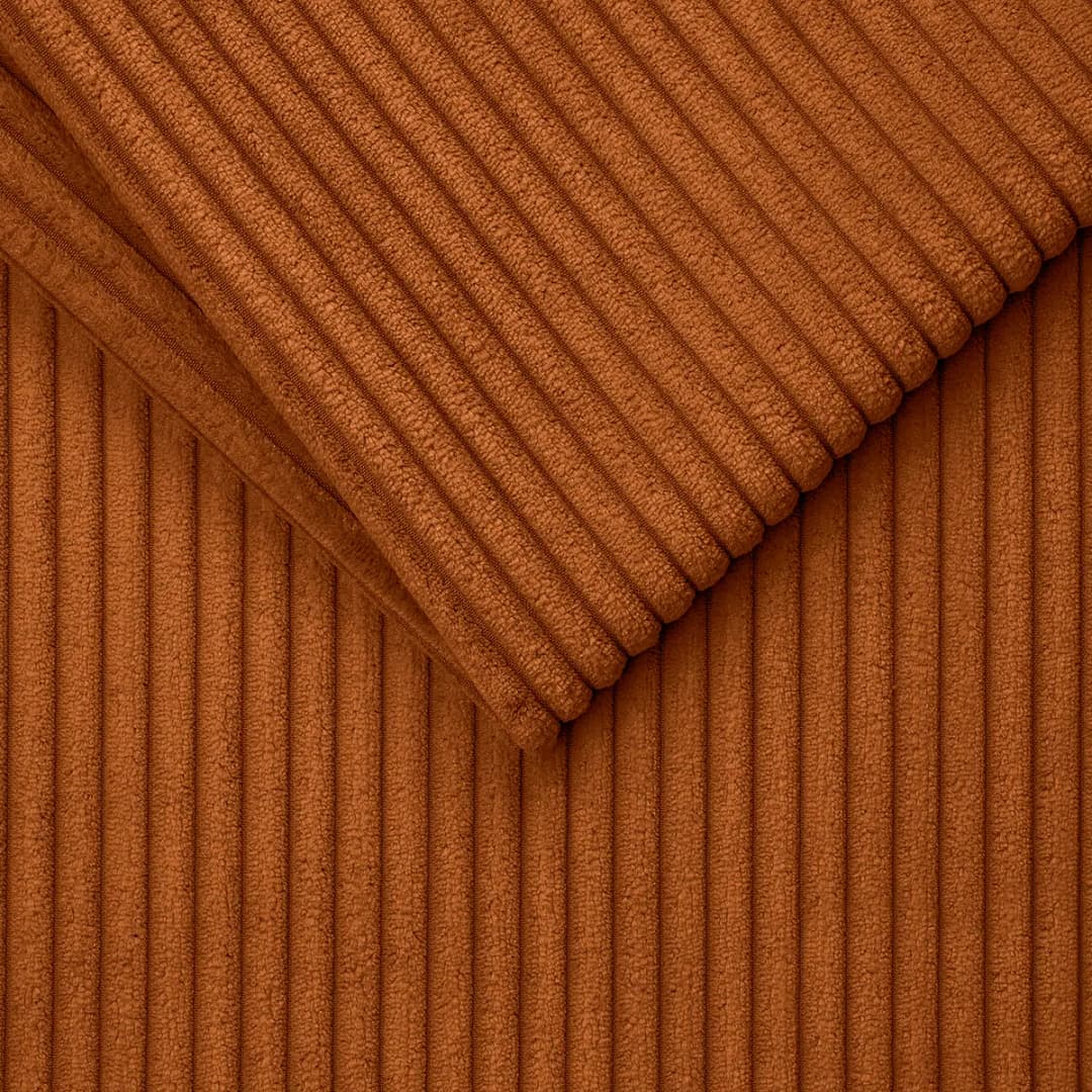 Wechselbezug Polsterbett 160 x 200cm Orange/Orange | Orange