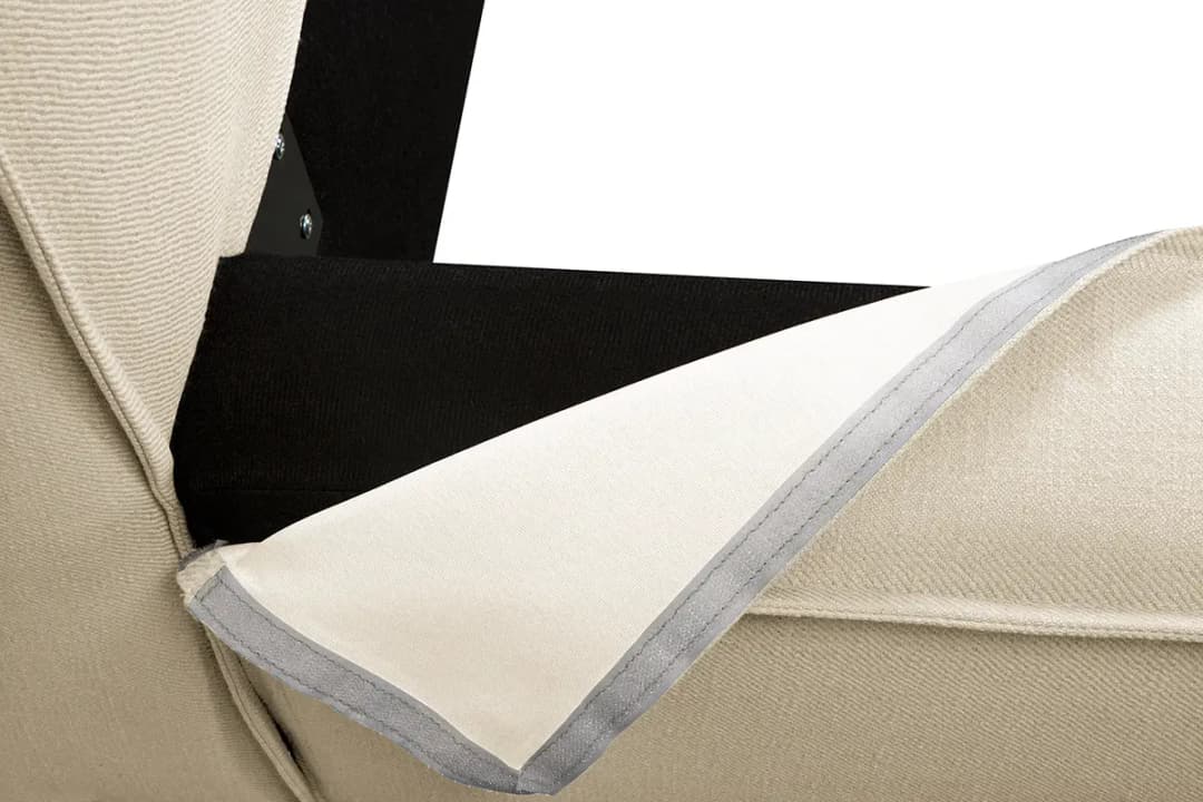 Wechselbezug Polsterbett | Beige