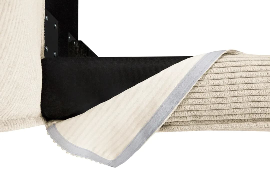 Wechselbezug Polsterbett | Beige