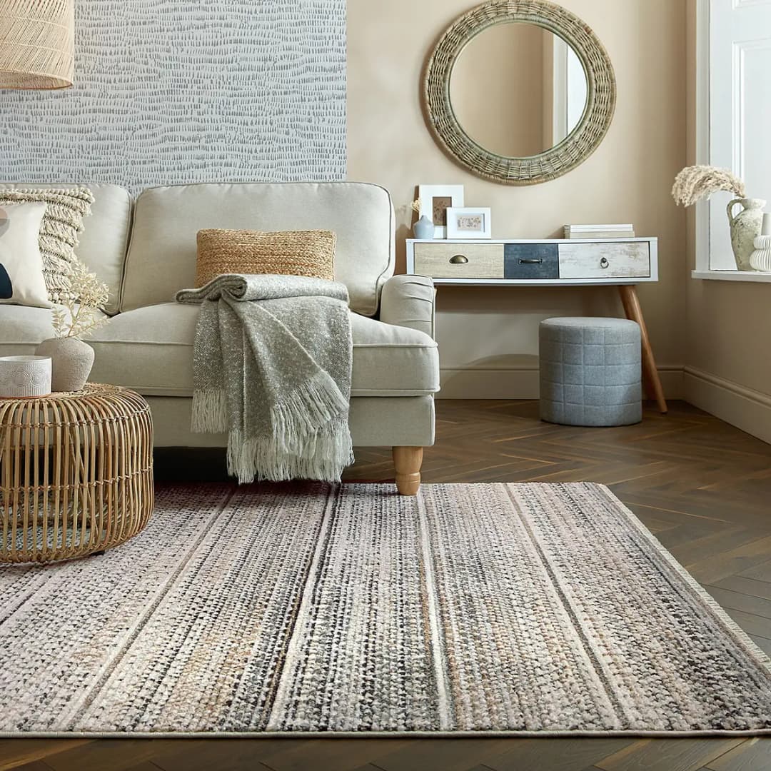 Kurzflorteppich Camino Beige/Beige 160 x 230cm | Beige