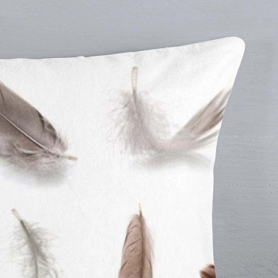 Biber-Bettwäsche Feathers | Braun