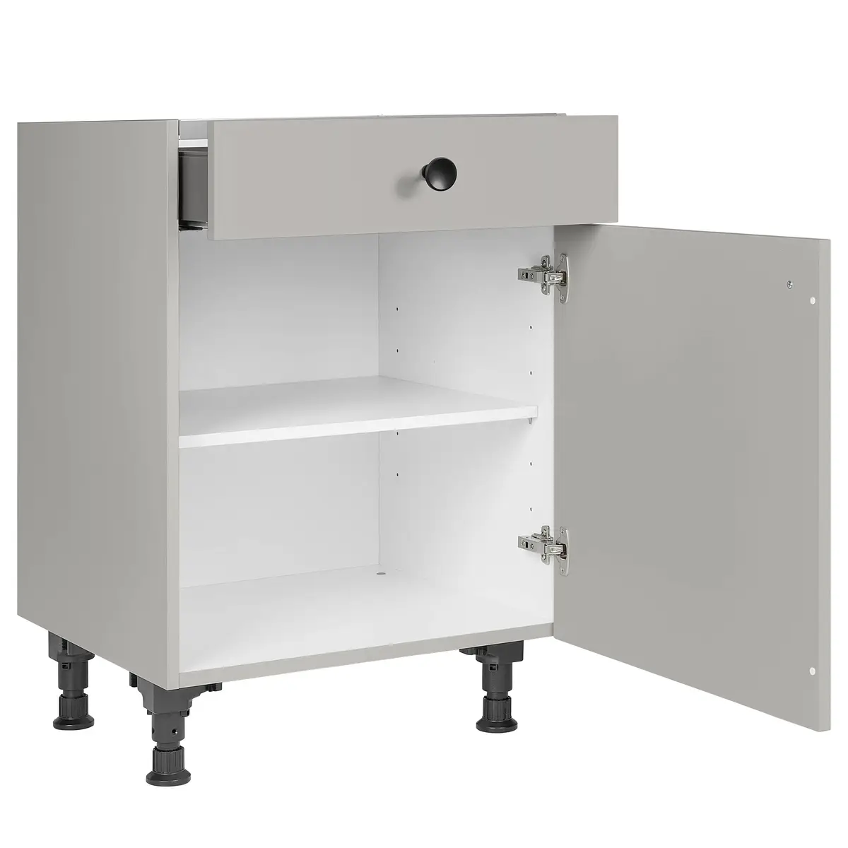 Kochfeldschrank Cascada | Grau