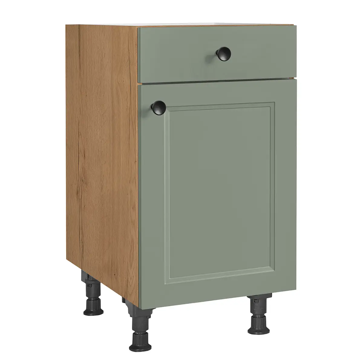 Unterschrank Cascada mit Tür 45cm Türanschlag rechts | Grün