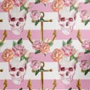 Tapete Anchor Skull 90cm | Pink