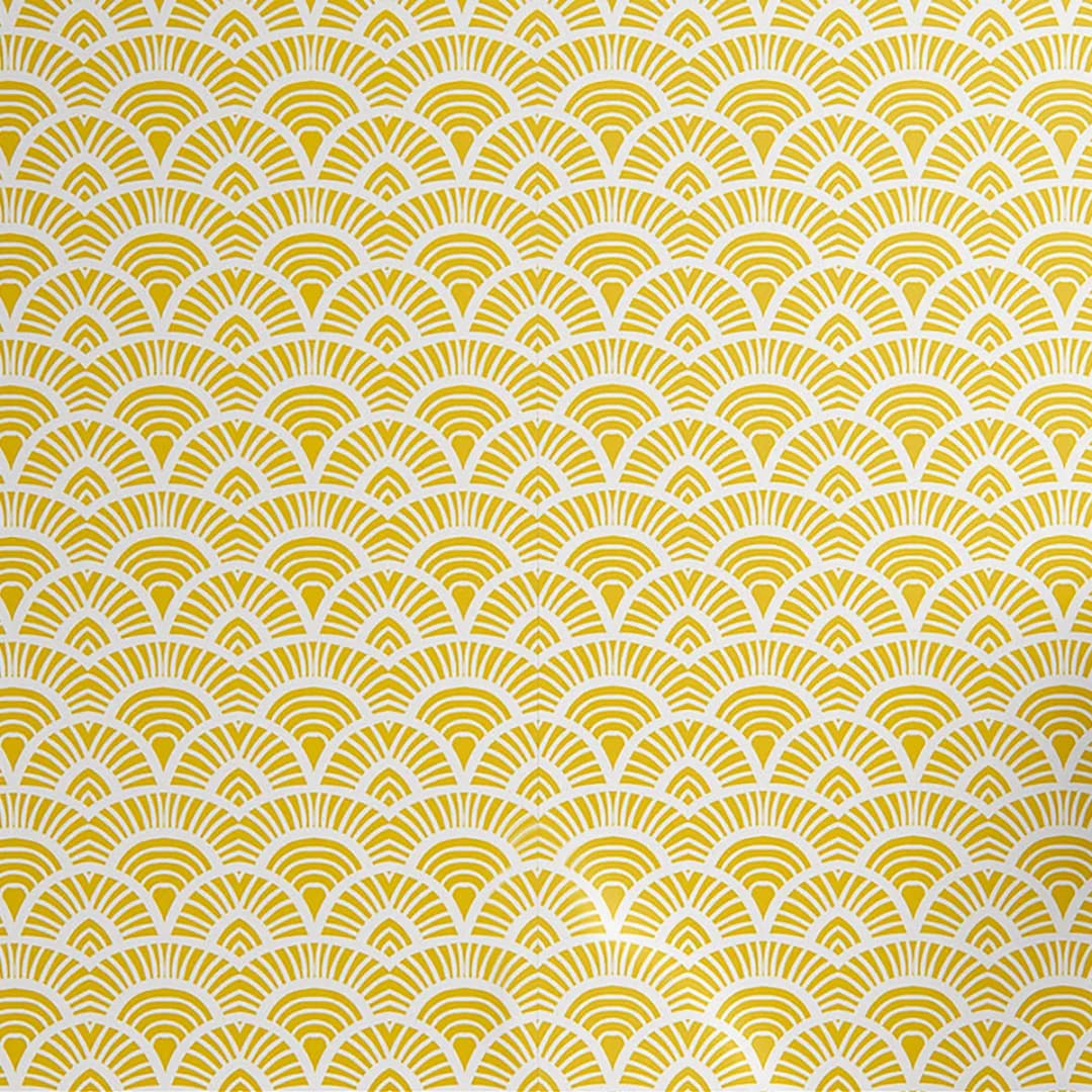 Tapete Abstract Sun | Gelb