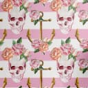 Tapete Anchor Skull 180cm | Pink