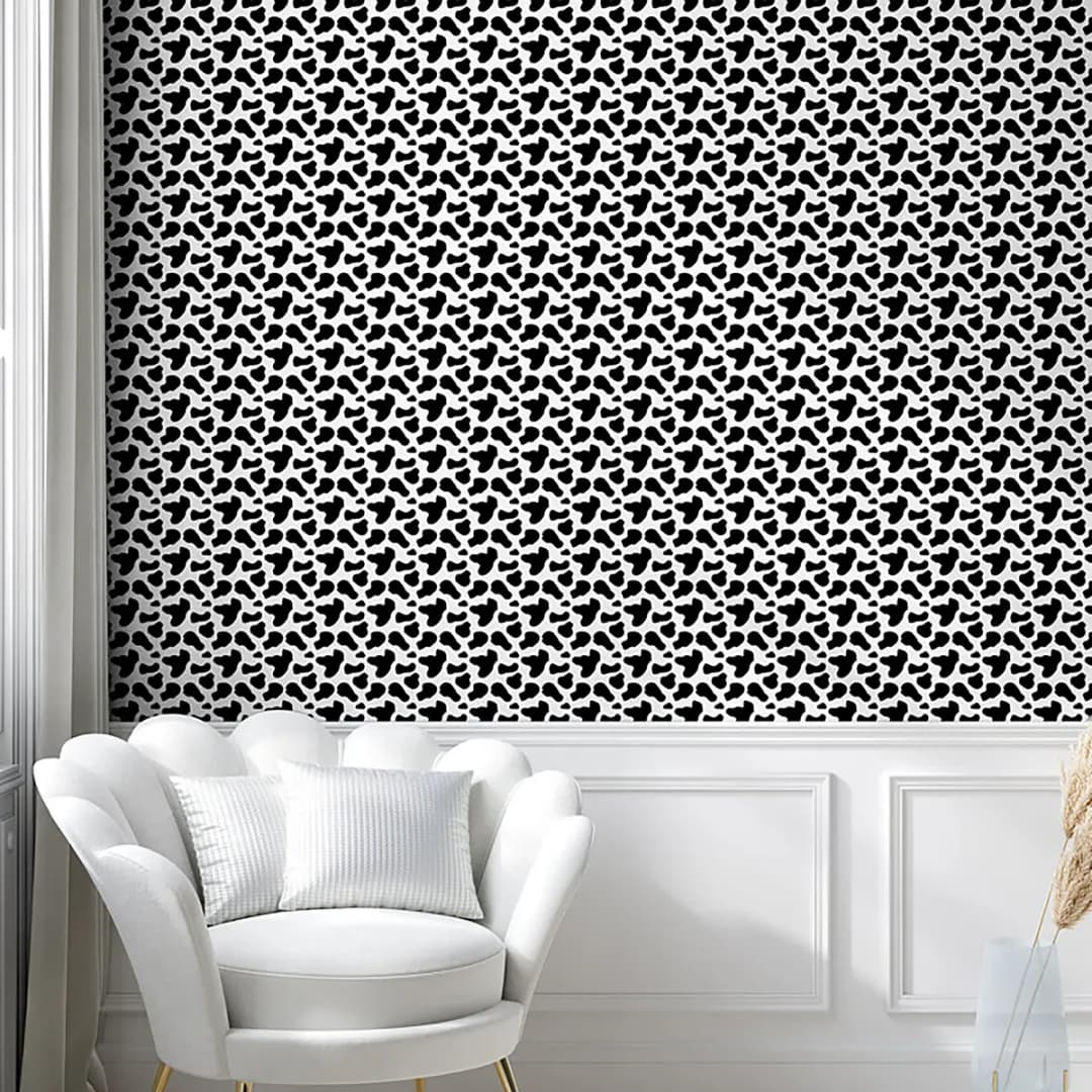 Tapete Cow Pattern | Grau