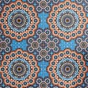 Tapete Vintage | Mehrfarbig