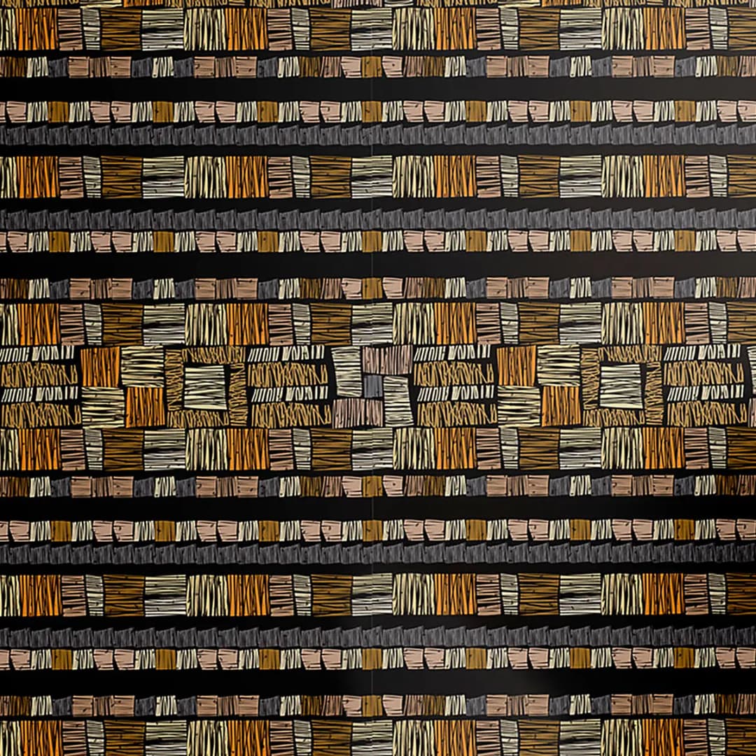 Tapete African Style 90cm | Braun