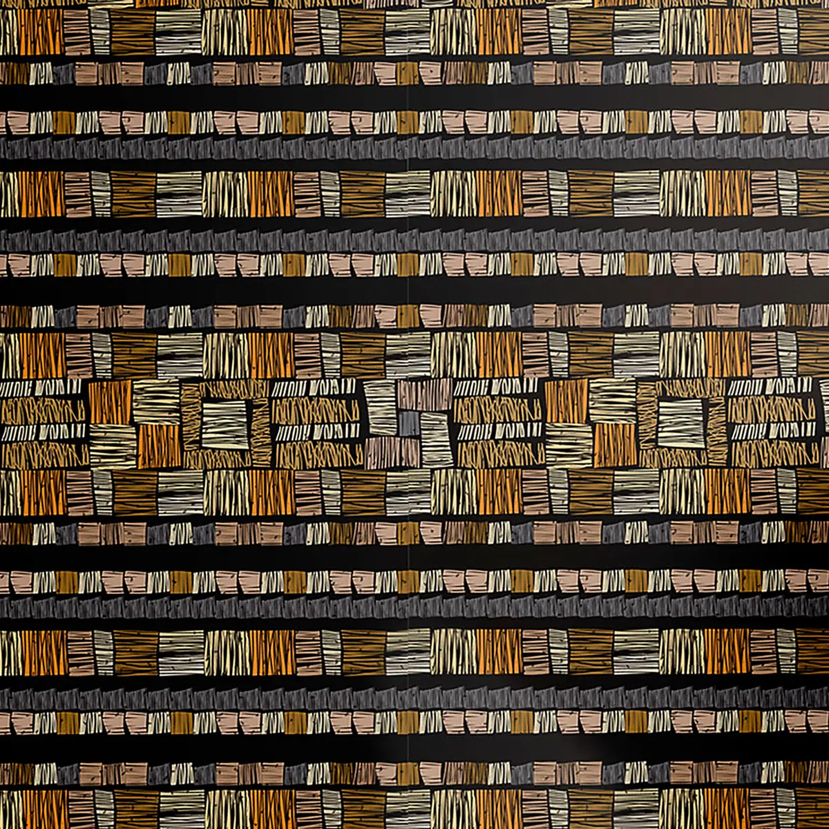 Tapete African Style 90cm | Braun