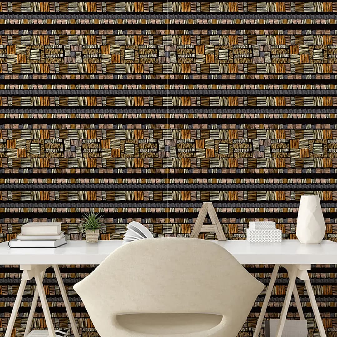 Tapete African Style 90cm | Braun