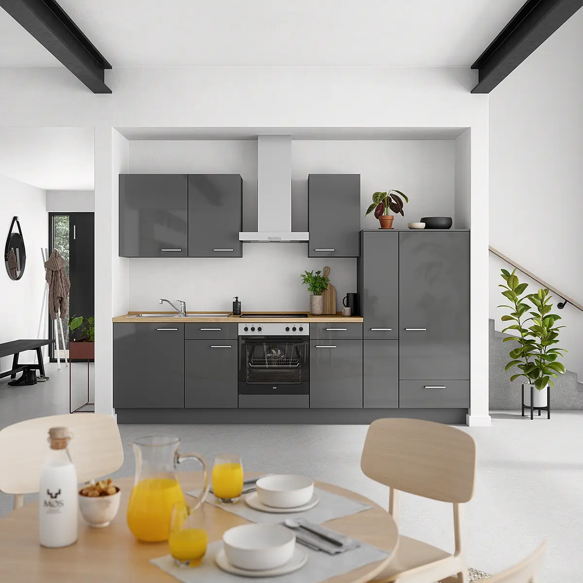 Midi-Apothekerschrank Flash | Grau