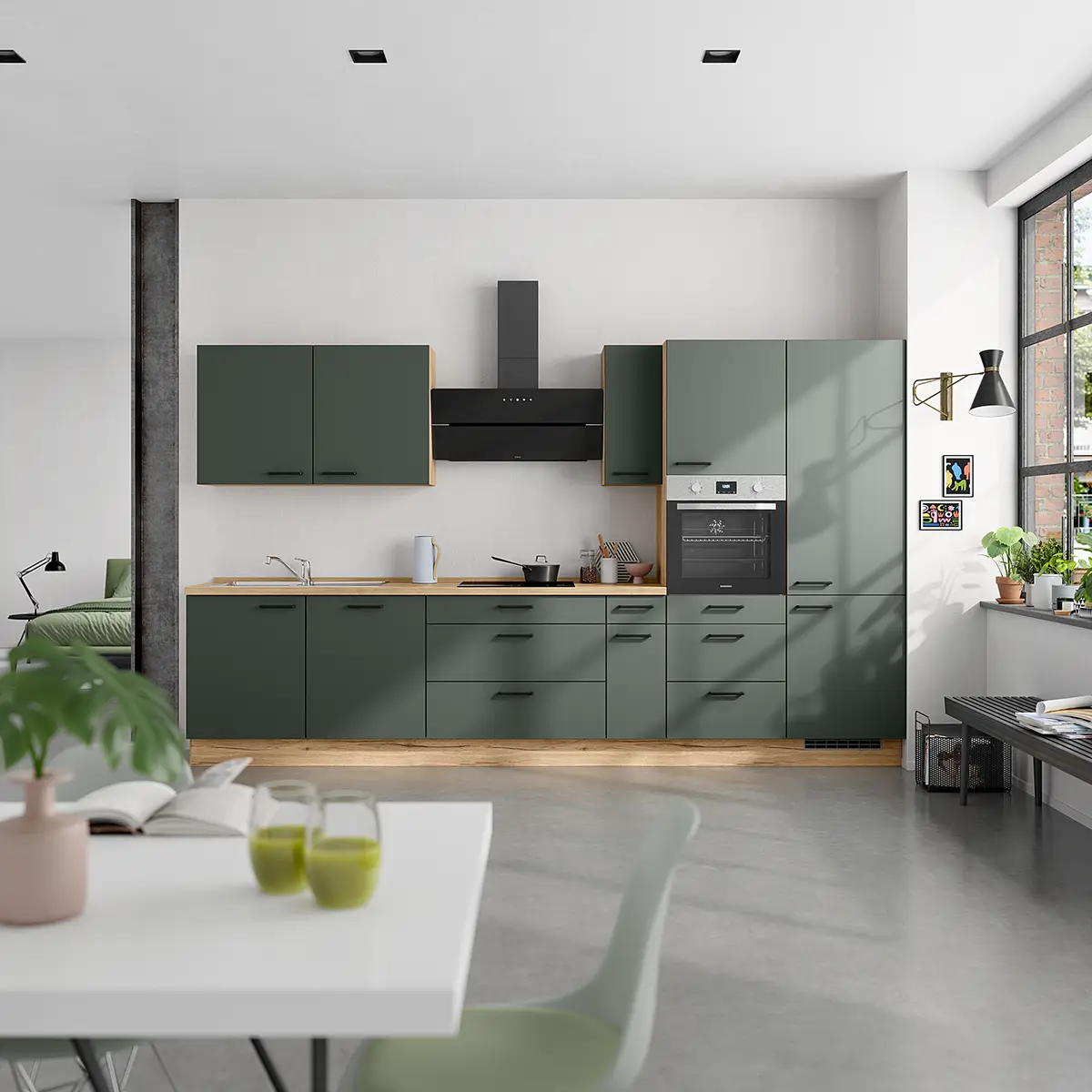 Hängeschrank Easytouch | Grün