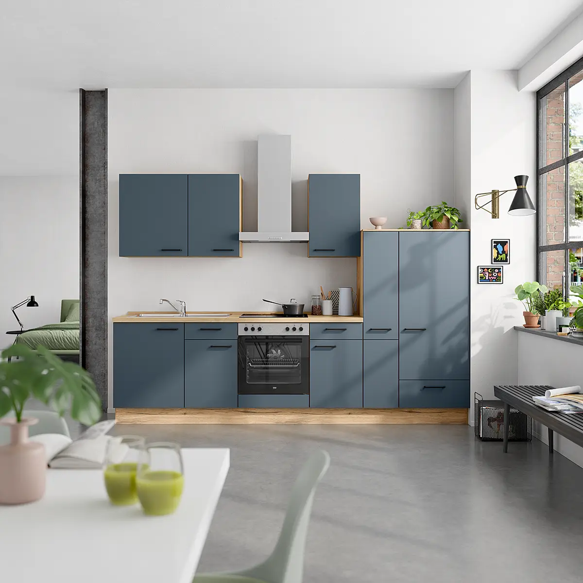 Hängeschrank Easytouch | Blau