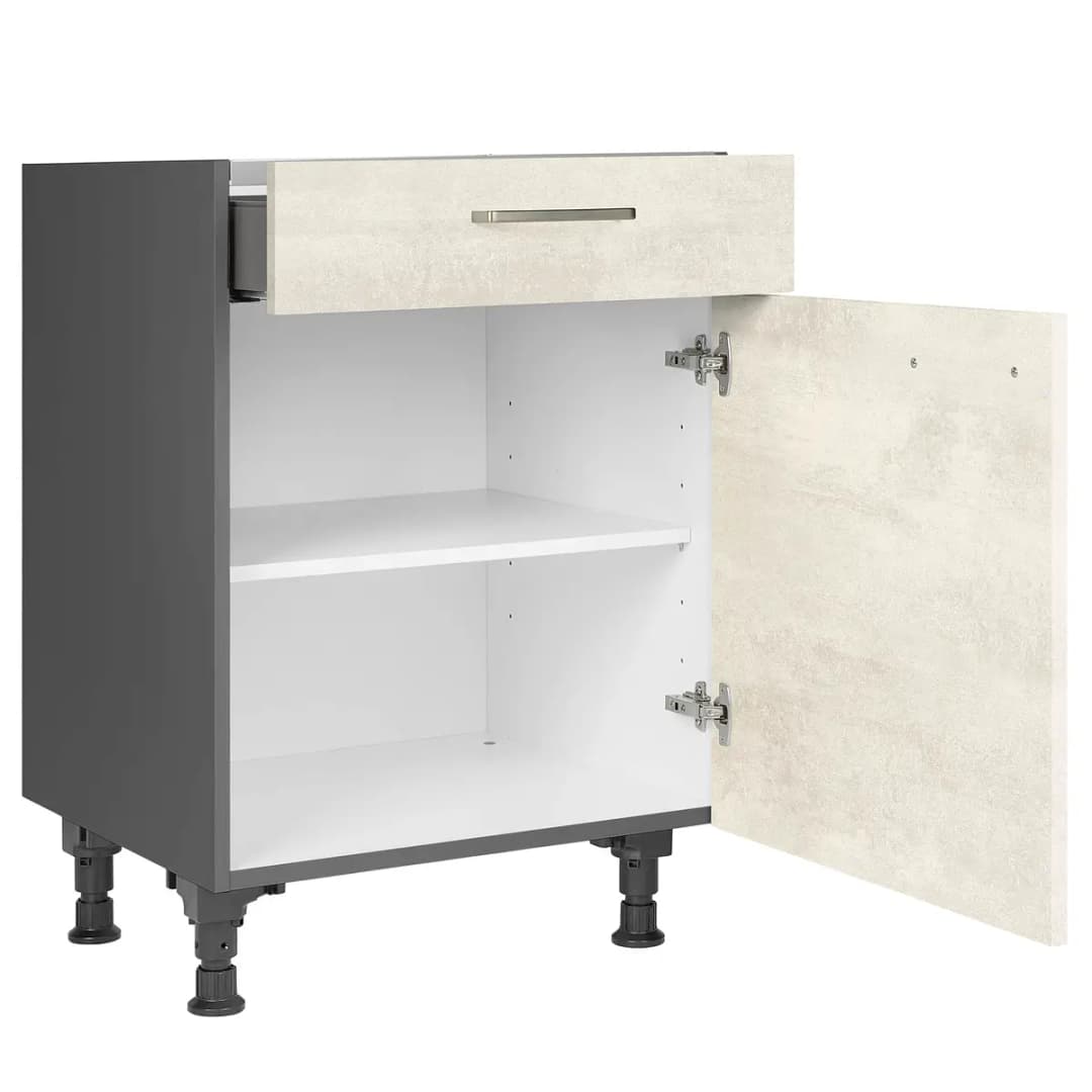 Kochfeldschrank Riva | Weiß