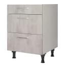 Kochfeldschrank Riva | Grau
