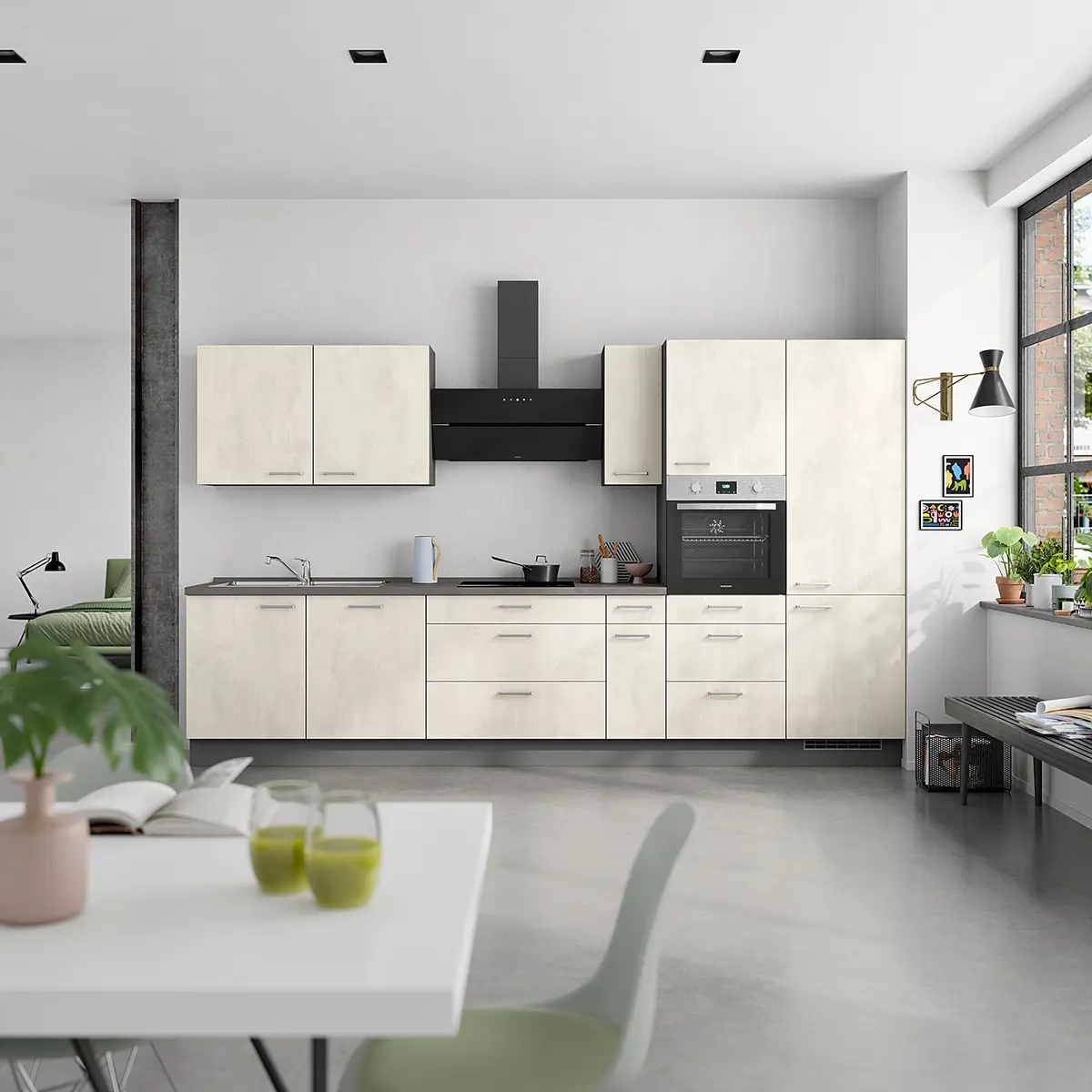 Hängeschrank Riva | Weiß