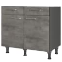 Unterschrank Riva mit Tür 90cm | Grau