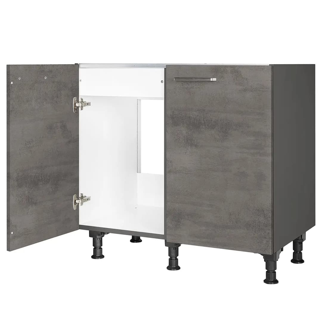 Spülenschrank Riva | Grau