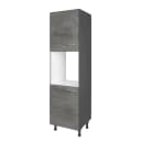 Backofenschrank Riva | Grau