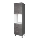 Ofenschrank Riva | Grau