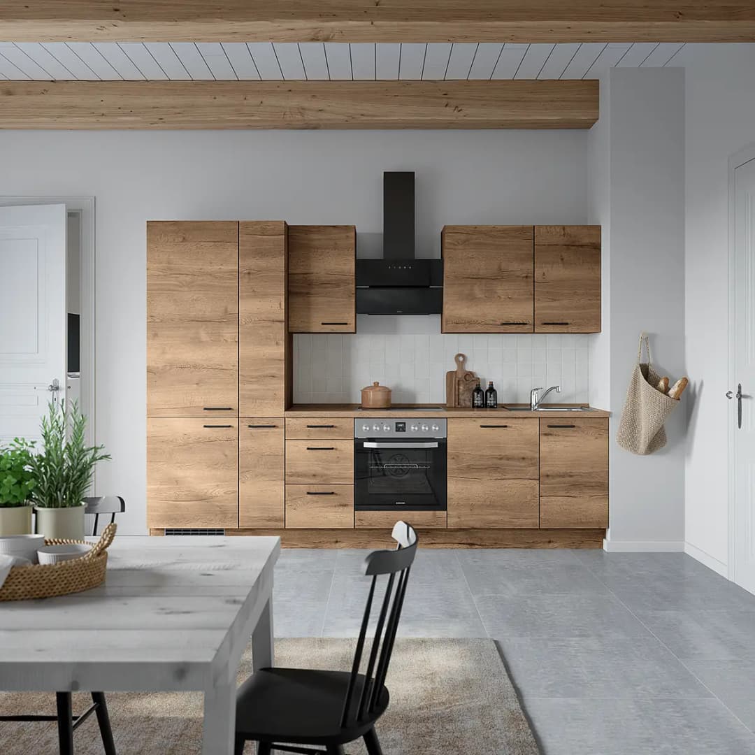 Spülenschrank Structura | Braun