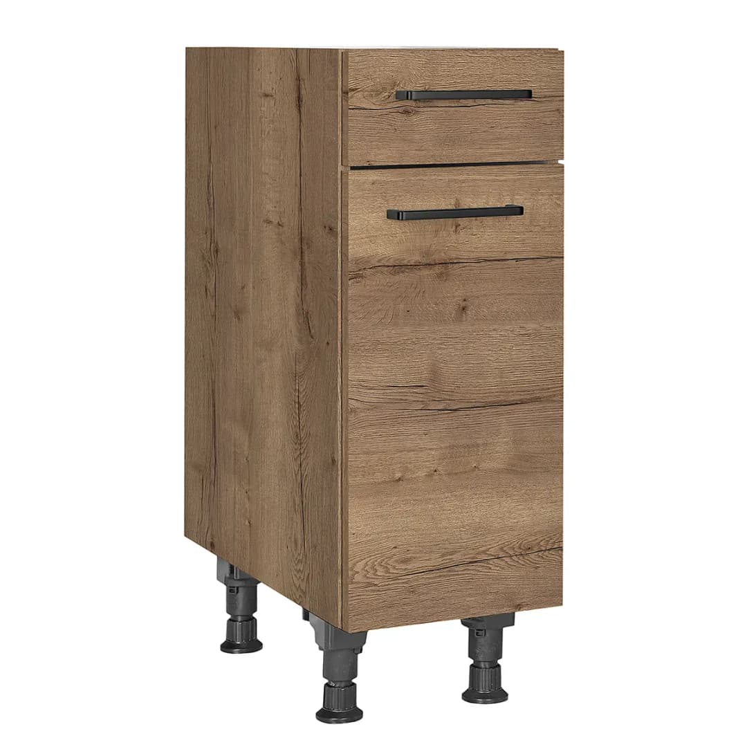 Unterschrank Structura mit Tür 30cm Türanschlag rechts | Braun