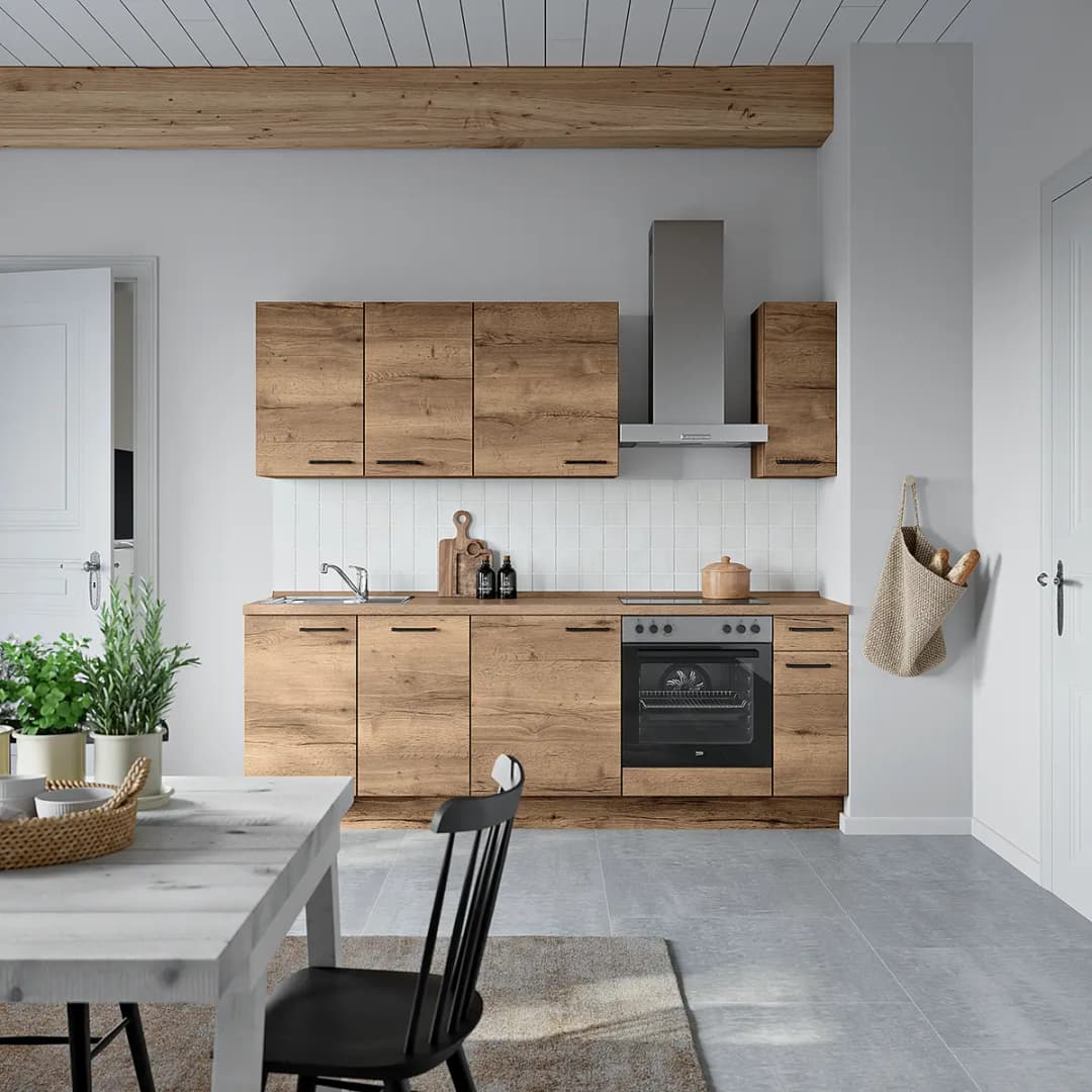 Unterschrank Structura mit Tür 30cm Türanschlag rechts | Braun
