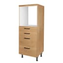 Backofenschrank Structura | Braun