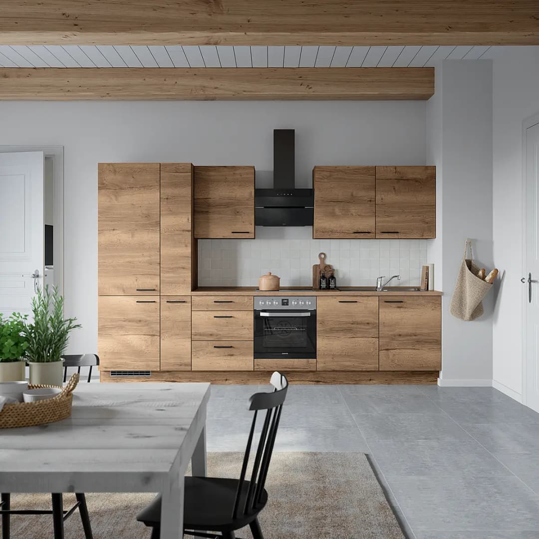 Apothekerschrank Structura | Braun