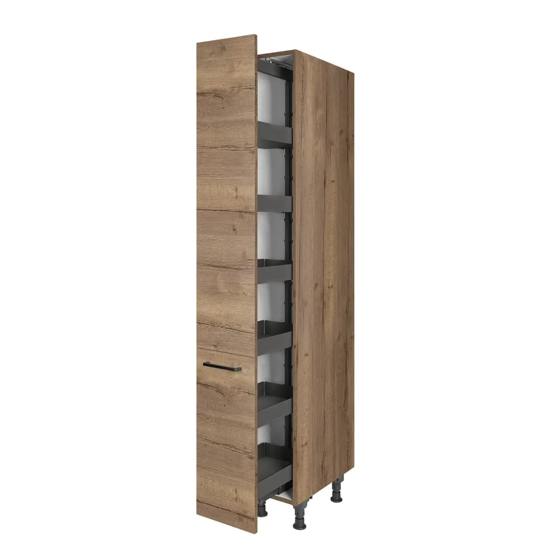 Apothekerschrank Structura | Braun