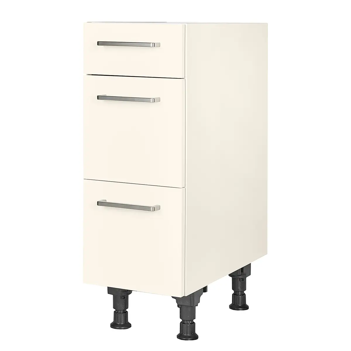 Unterschrank Touch mit Schubladen 30cm Beige/Magnolia | Beige