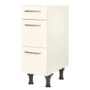 Unterschrank Touch mit Schubladen 30cm Beige/Magnolia | Beige