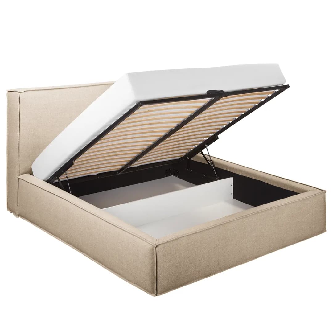 Studio Copenhagen Polsterbett KINX 140 x 200 cm | Beige