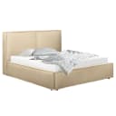Studio Copenhagen Polsterbett 180 x 200cm Flachgewebe Desna | Beige