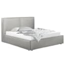 Studio Copenhagen Polsterbett 180x200cm Flachgewebe Desna Grau | Grau