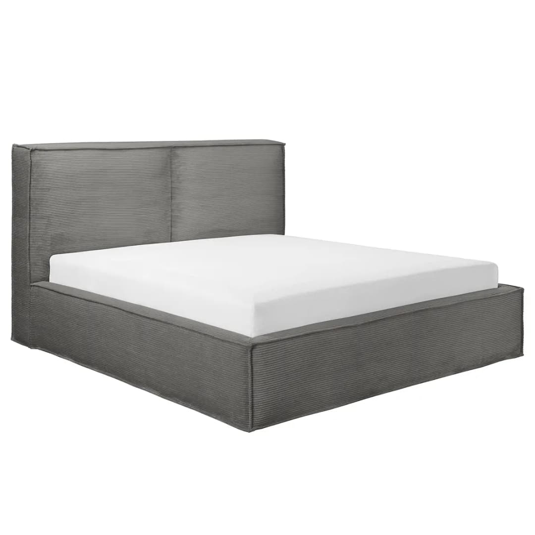 Polsterbett KINX | Grau