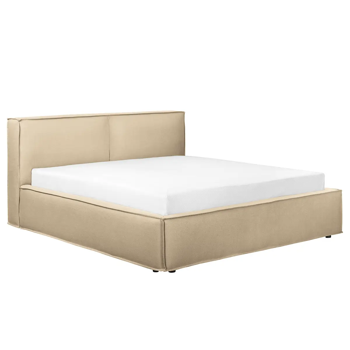 Studio Copenhagen Polsterbett 180x200cm Desna Beige | Beige