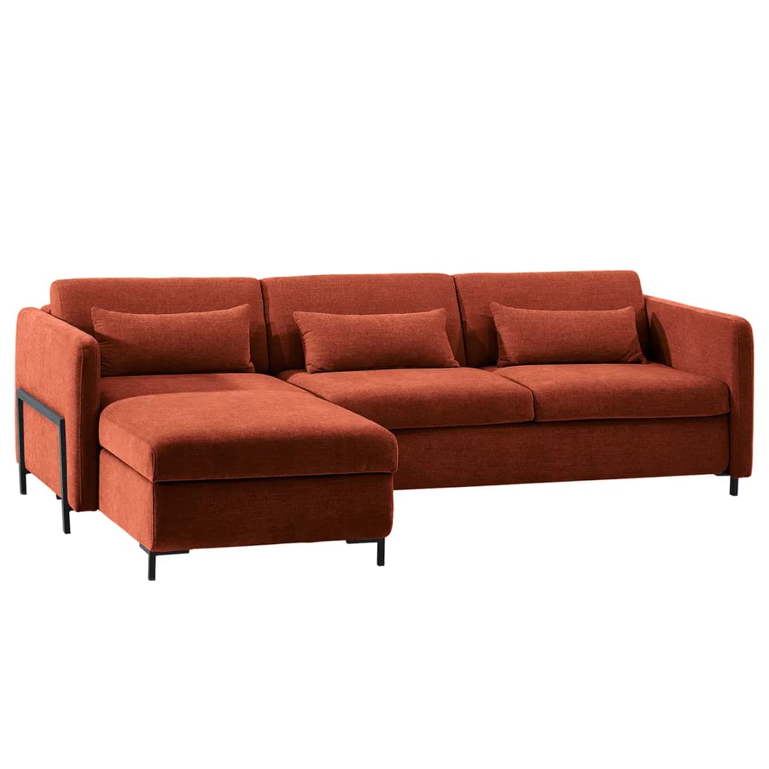 Fredriks Ecksofa Ulanula | Rot