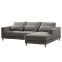 Ecksofa Aniaro | Grau