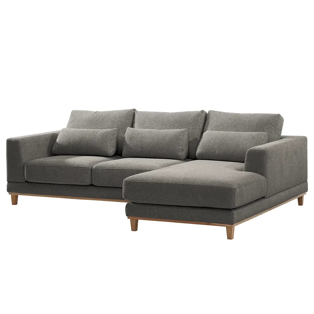 Ecksofa Aniaro | Grau