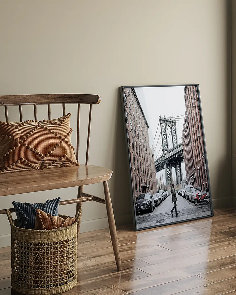 Bild Walking In Brooklyn | Mehrfarbig