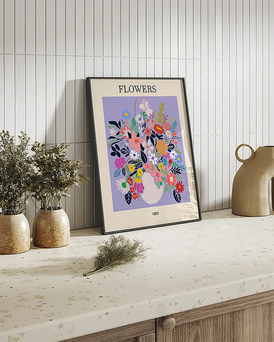 Bild Flowers | Mehrfarbig