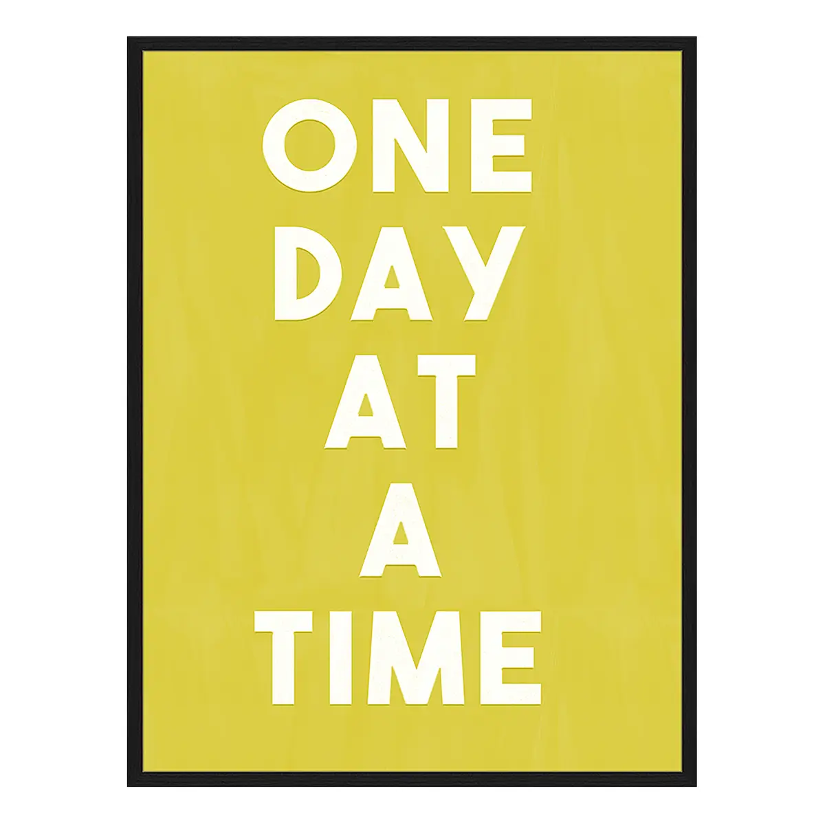 Bild One Day at a Time | Mehrfarbig