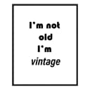 Bild Not Old | Mehrfarbig