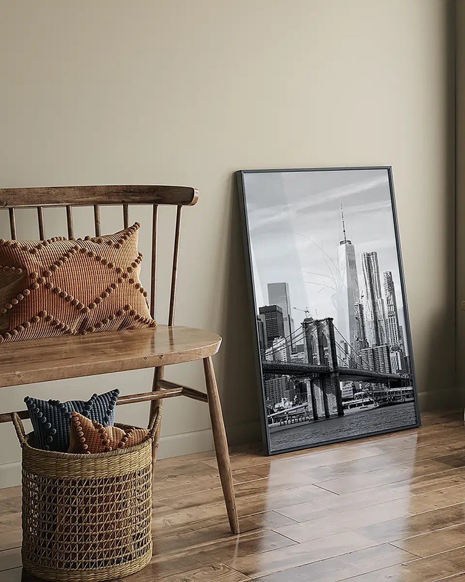 Bild Brooklyn Bridge | Mehrfarbig