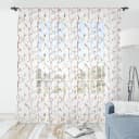 Fertiggardine Herbstvögel 2er-Set 135cm Multicolor/Multicolor