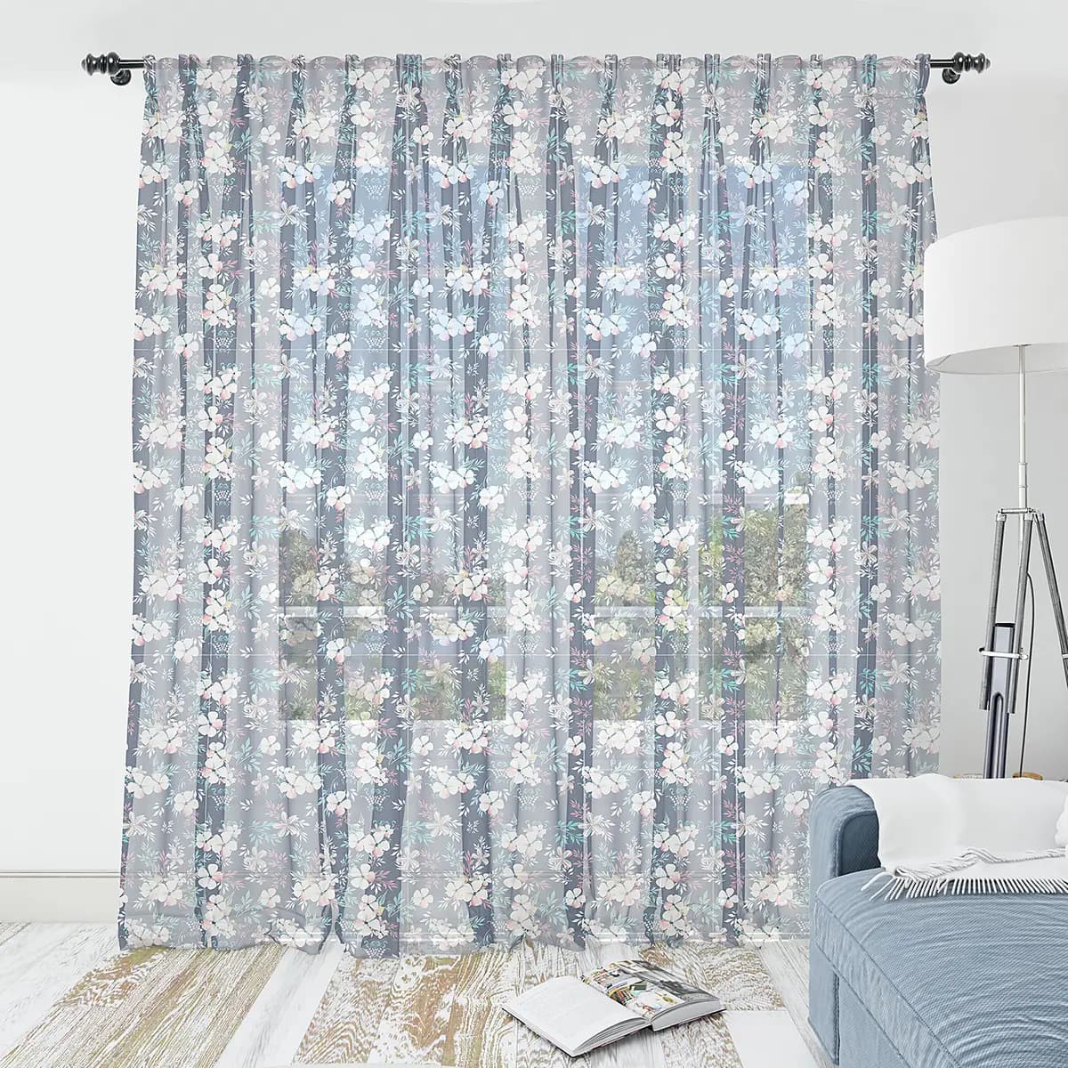 Fertiggardine Blumen Mix | Blau