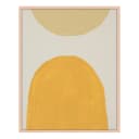 Geometric Abstract Paint Wandbild | Mehrfarbig