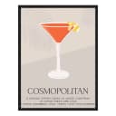 Bild Cosmopolitan Recipe | Mehrfarbig